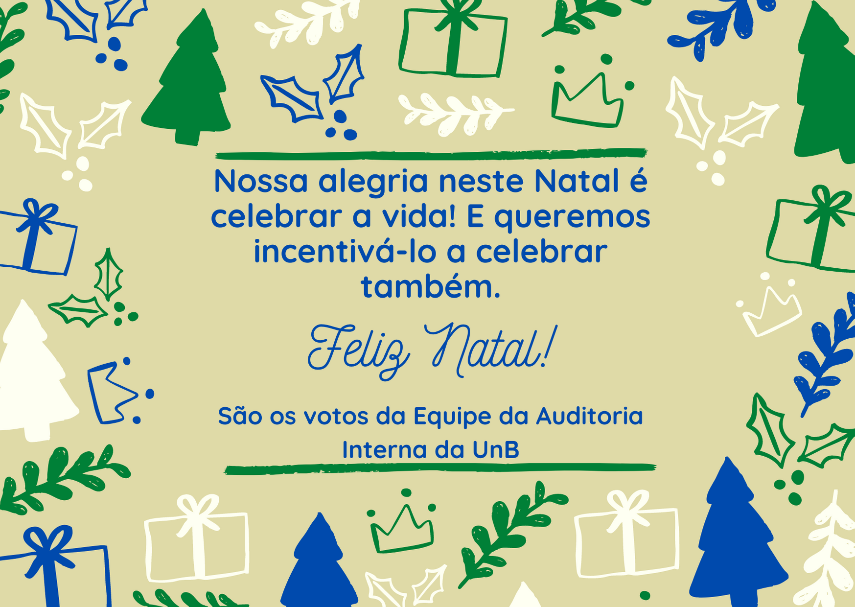Nossa alegria neste Natal é celebrar o dom da vida